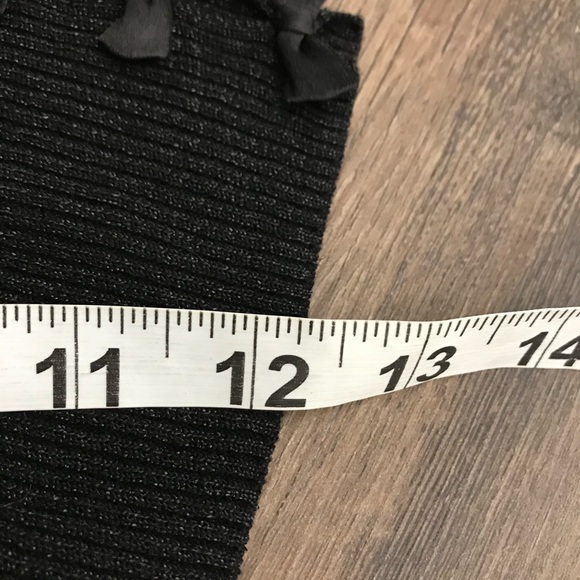 bianca nygard cardigan shimmer Sparkle bows Cuffs - Picture 9 of 10